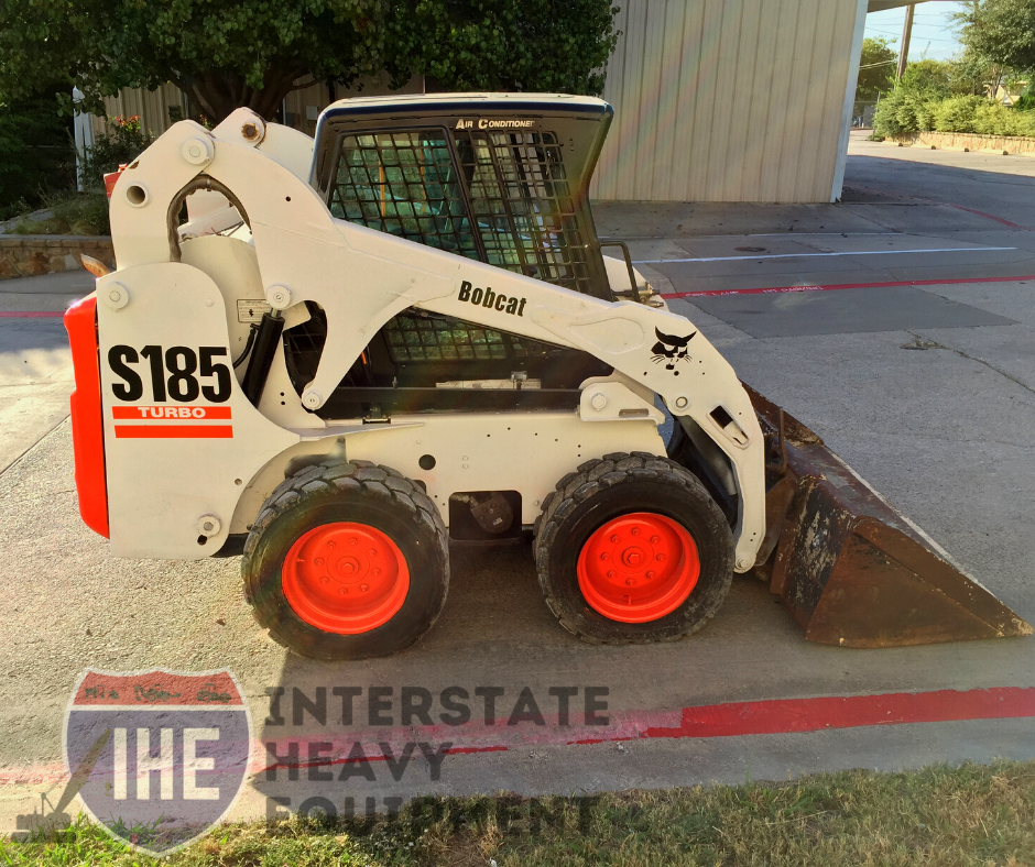 heavy equipment efficiency in demolition-Bobcat S185 skid steer
