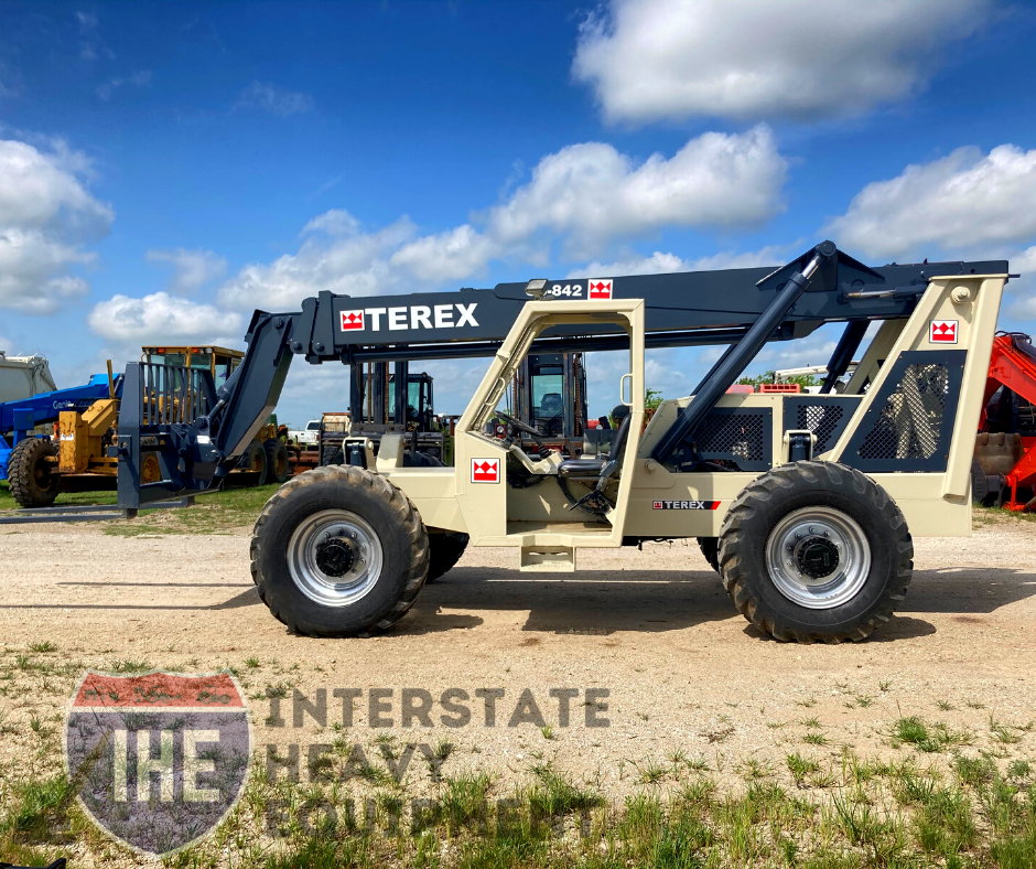 Common Type of Construction Equipment- Terex SS-842 Telescopic Forklift
