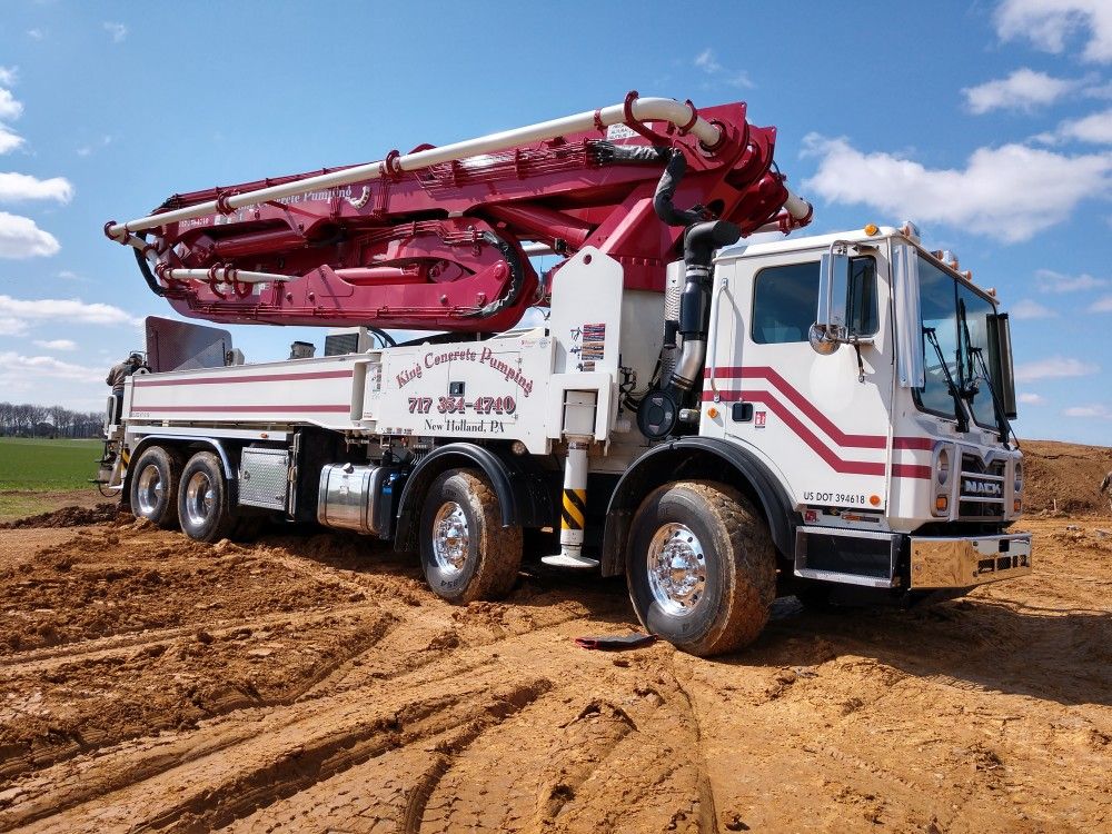Construction equipment and machinery- Concrete Pump Truck