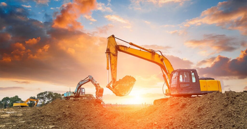 proper digging with excavators