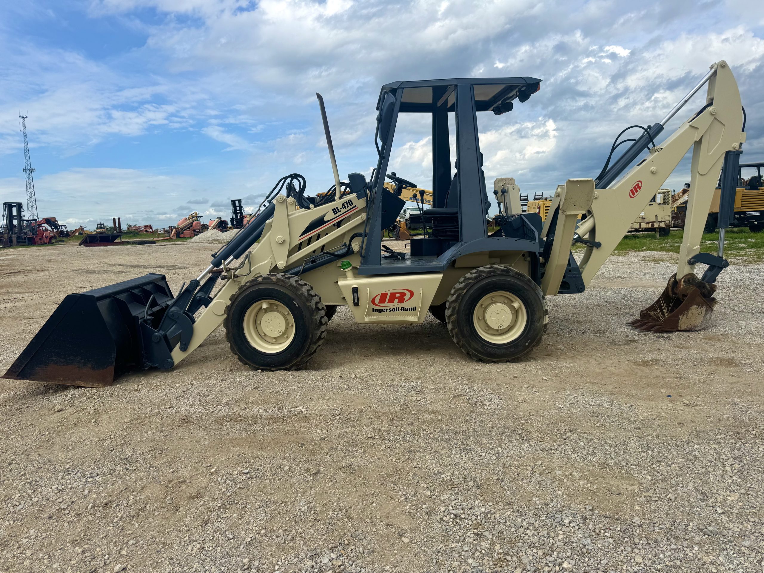 Backhoe Loader Ingersoll Rand BL470 Interstate Heavy Equipment 817.532.3016
