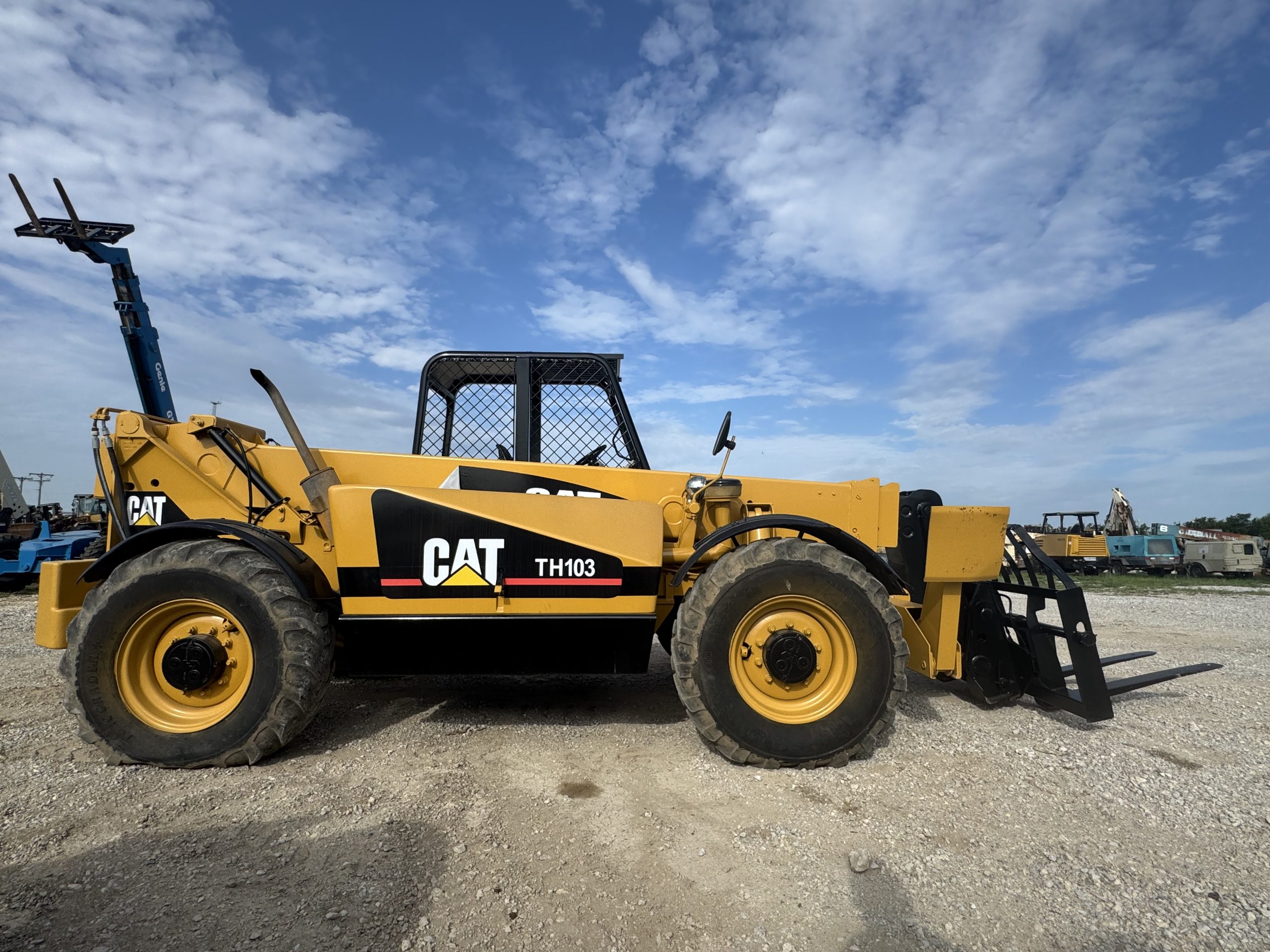 Telehandler Forklift Caterpillar TH103 Interstate Heavy Equipment 817.532.3016