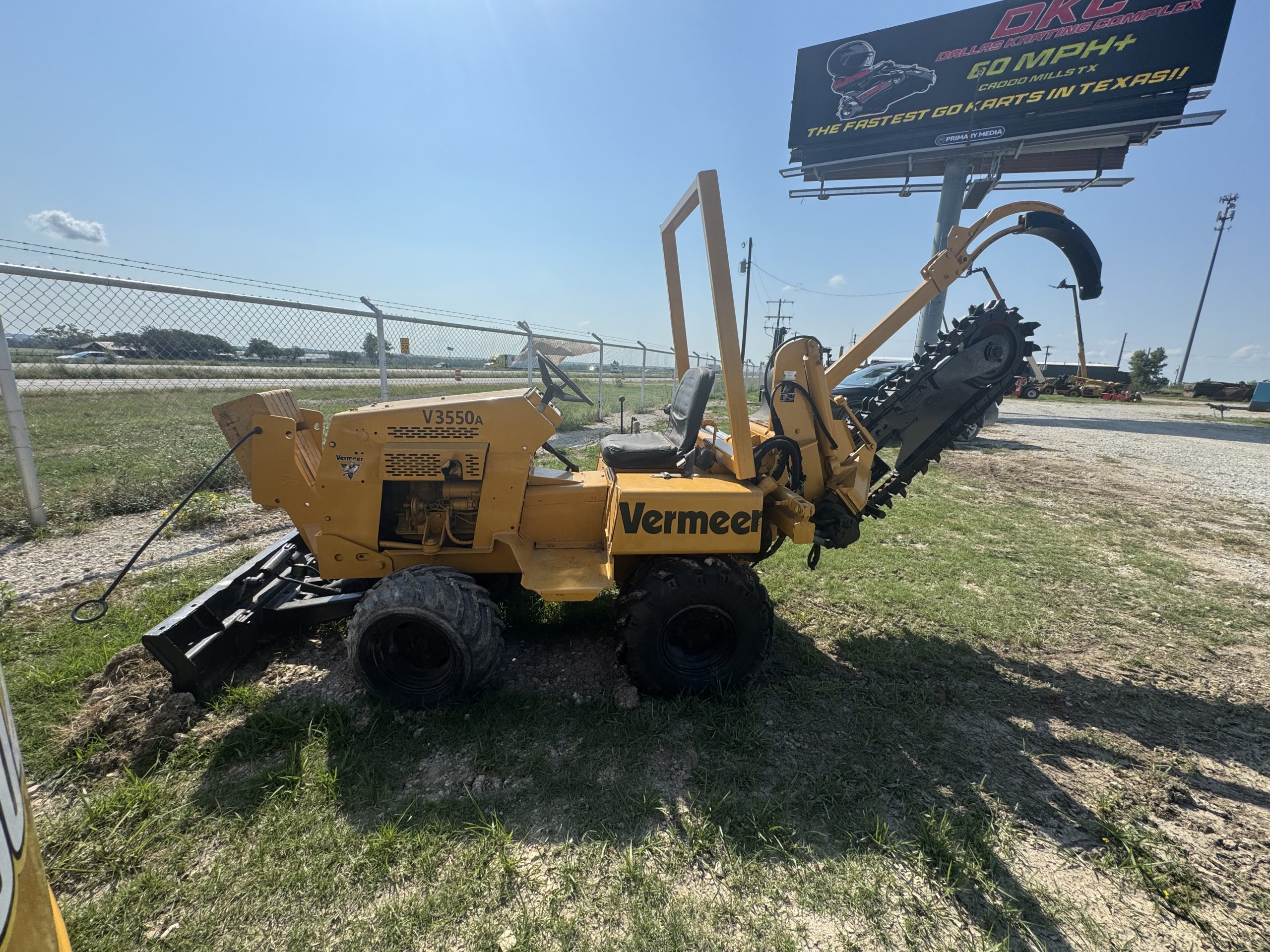 Trencher Vermeer V3550A Interstate Heavy Equipment 817.532.3016