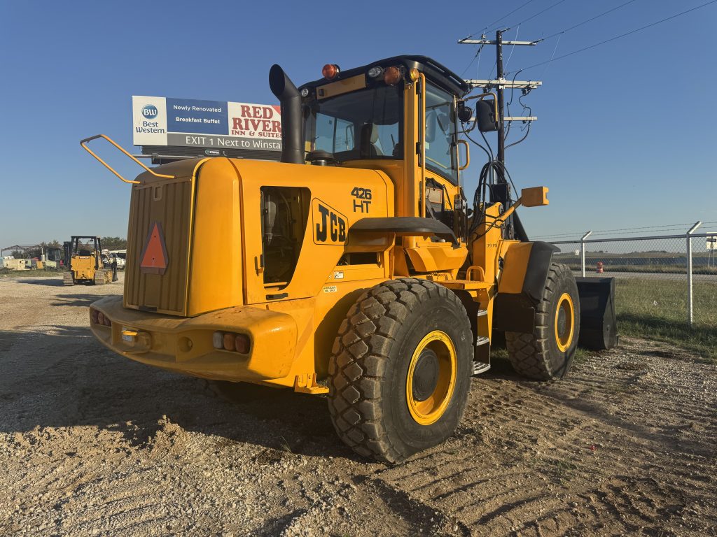 Wheel Loader Pay Loader JCB 426HT Interstate Heavy Equipment 817.532.3016
