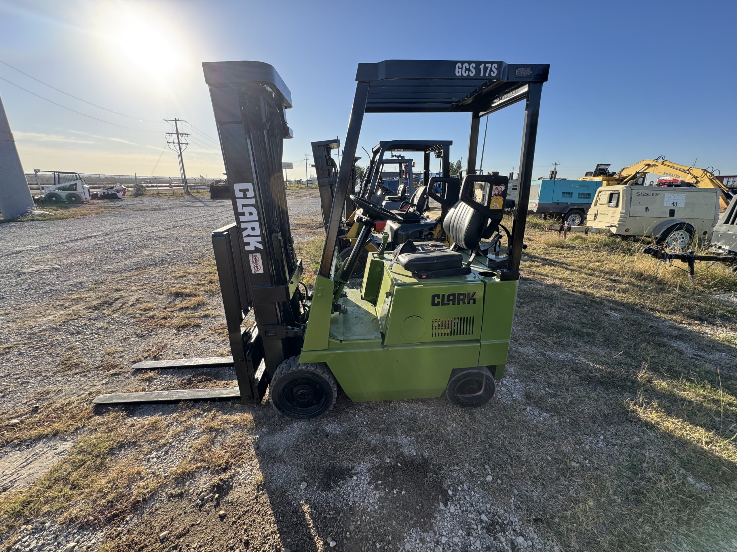IMG_9506 Warehouse Forklift Clark GCS17S Interstate Heavy Equipment 817.532.3016