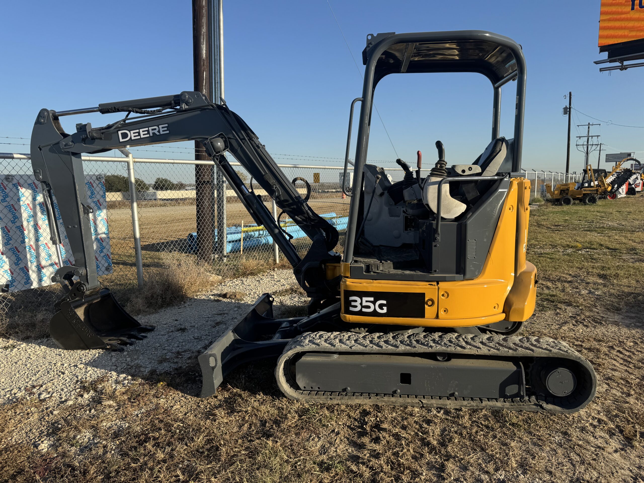 IMG_9530 Mini Excavator John Deere 35G Interstate Heavy Equipment 817.532.3016