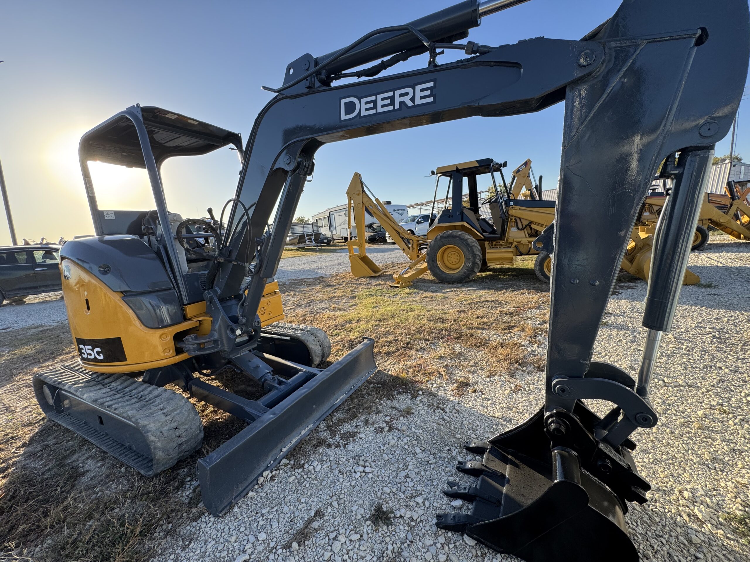 IMG_9533 Mini Excavator John Deere 35G Interstate Heavy Equipment 817.532.3016