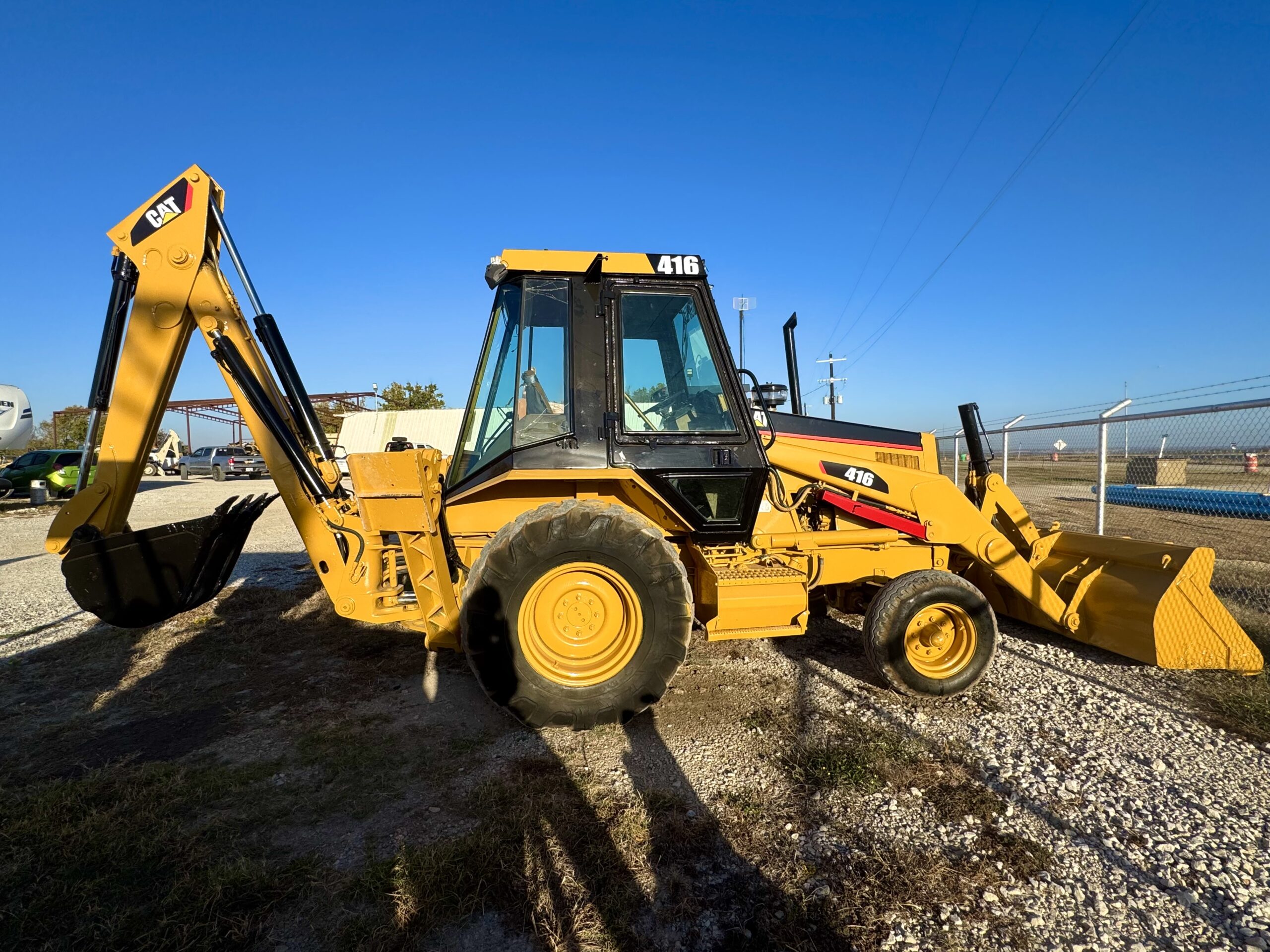 IMG_9540 Backhoe Loader Caterpillar 416 Interstate Heavy Equipment 817.532.3016