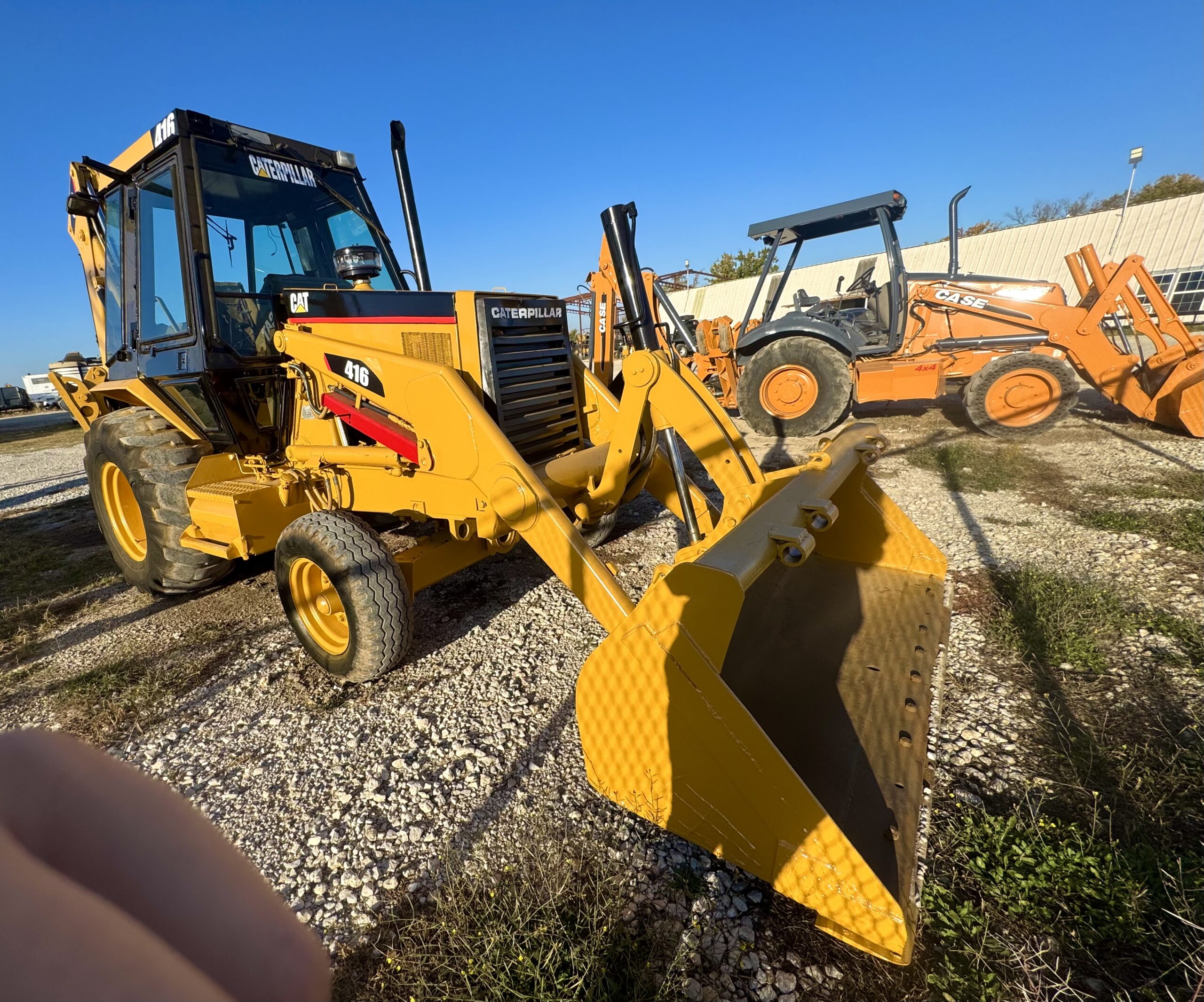 IMG_9541 Backhoe Loader Caterpillar 416 Interstate Heavy Equipment 817.532.3016