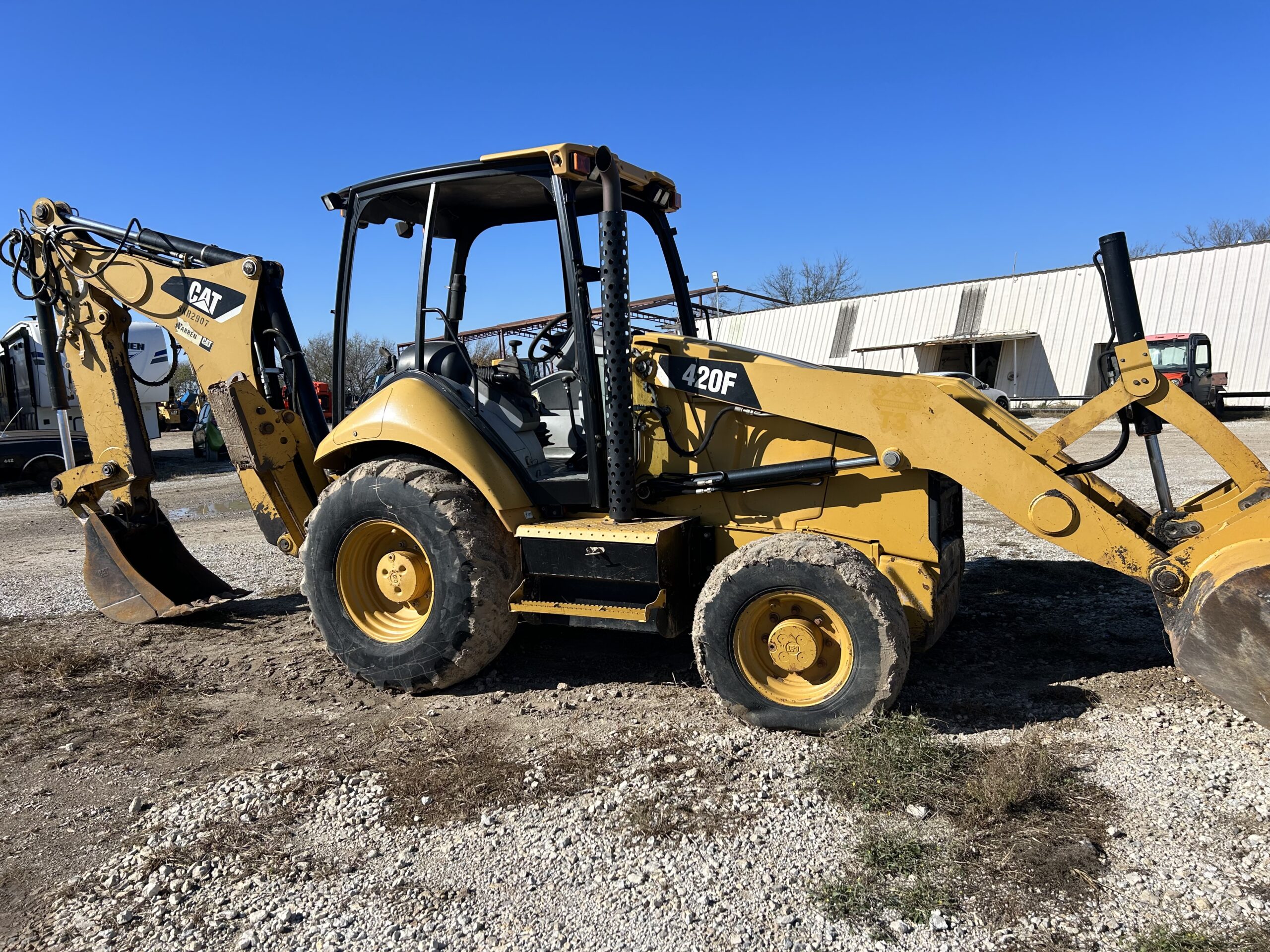 Backhoe Loader Caterpillar 420F Interstate Heavy Equipment 817.532.3016