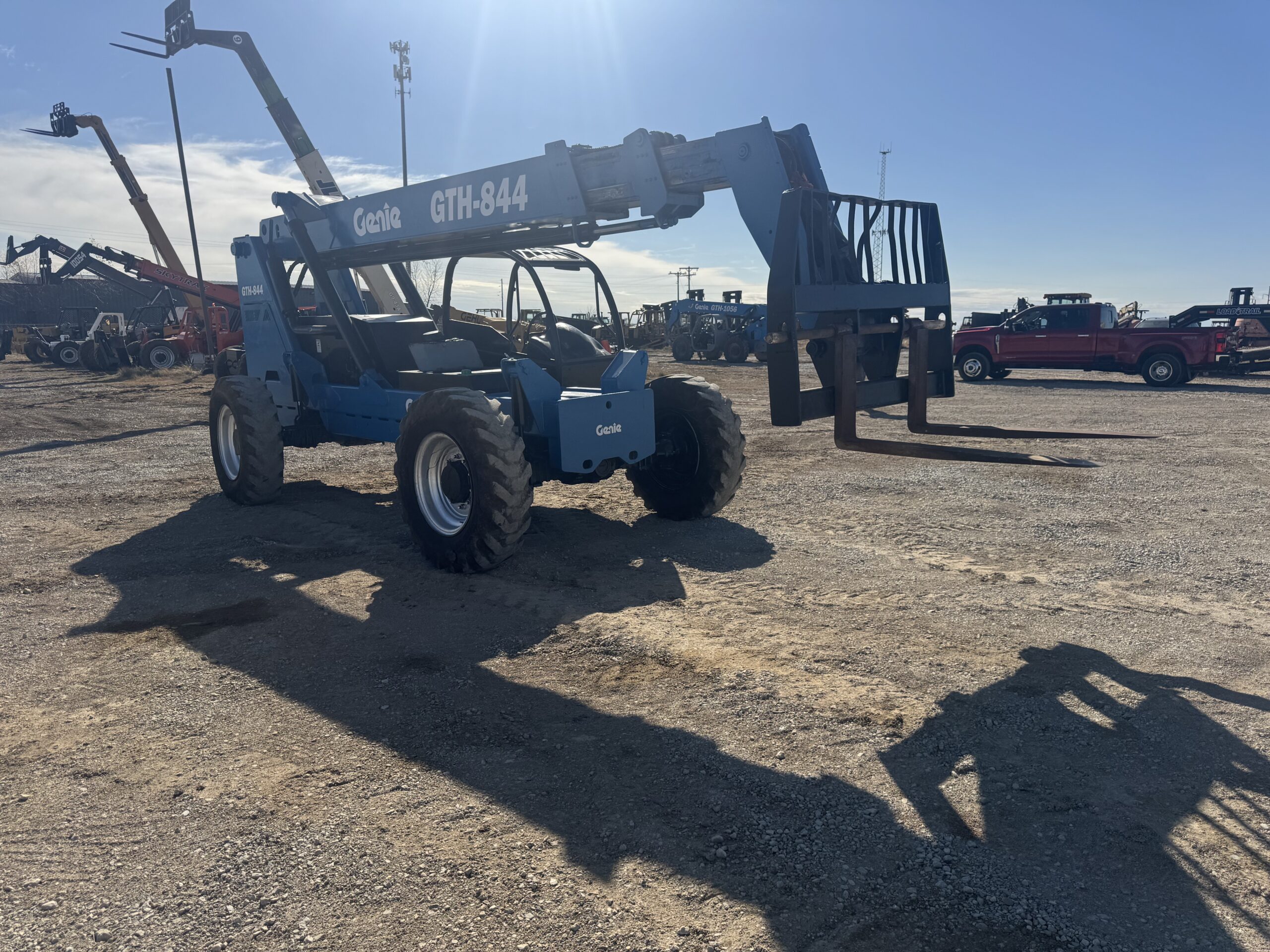 Telehandler Forklift Genie GTH-844 Interstate Heavy Equipment 817.532.3016