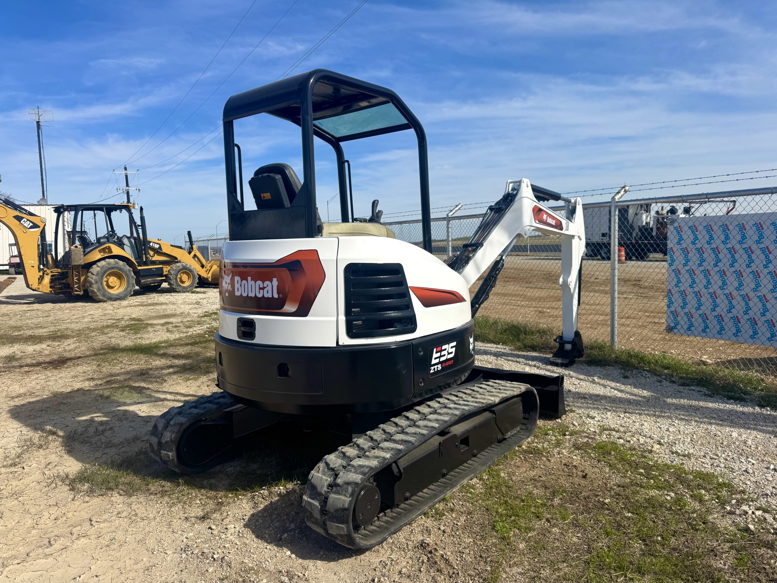 Mini Excavator Bobcat E35 ZTS Interstate Heavy Equipment 817.532.3016