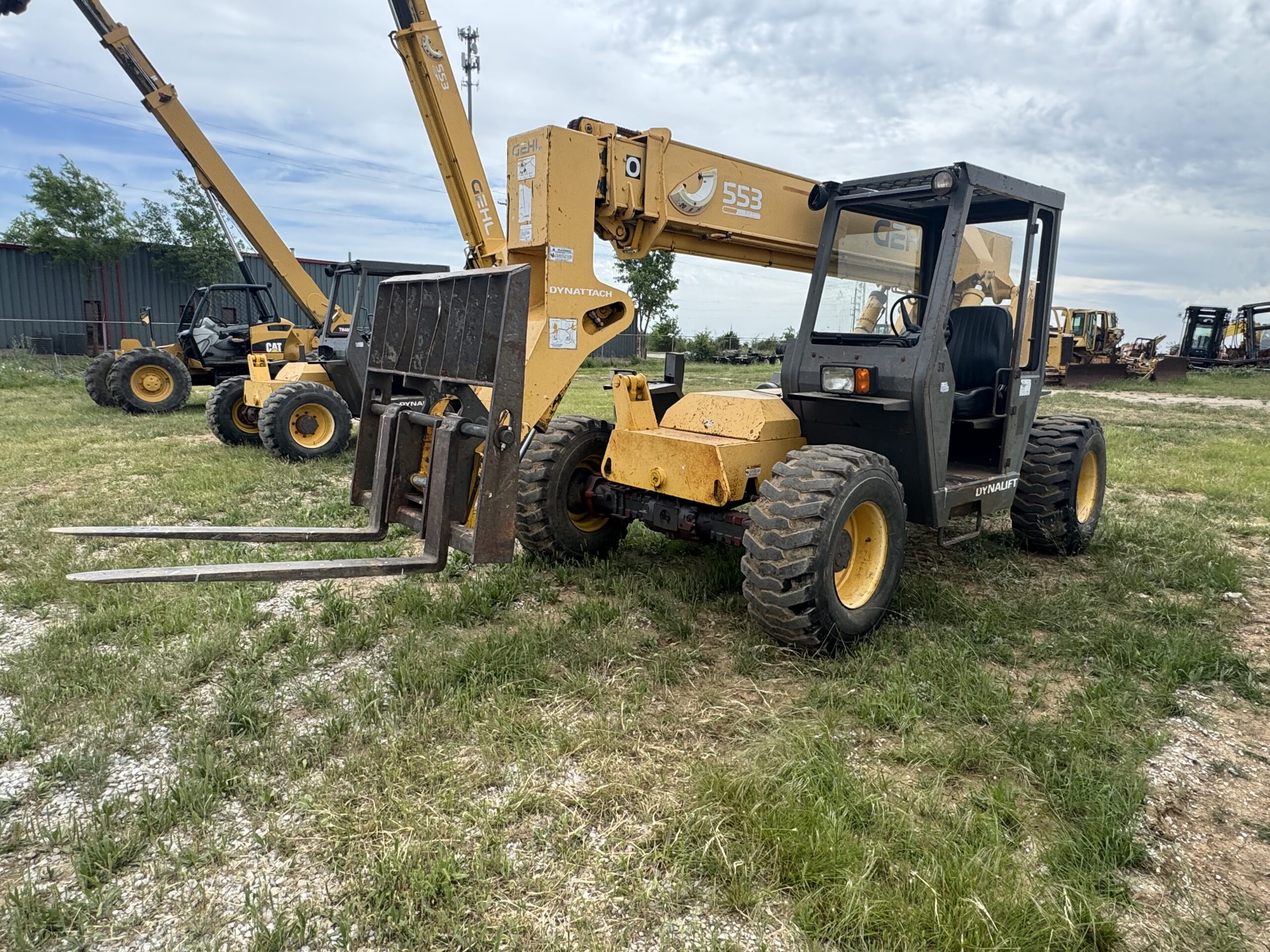 Telehandler Forklift Gehl 553 Interstate Heavy Equipment 817.532.3016