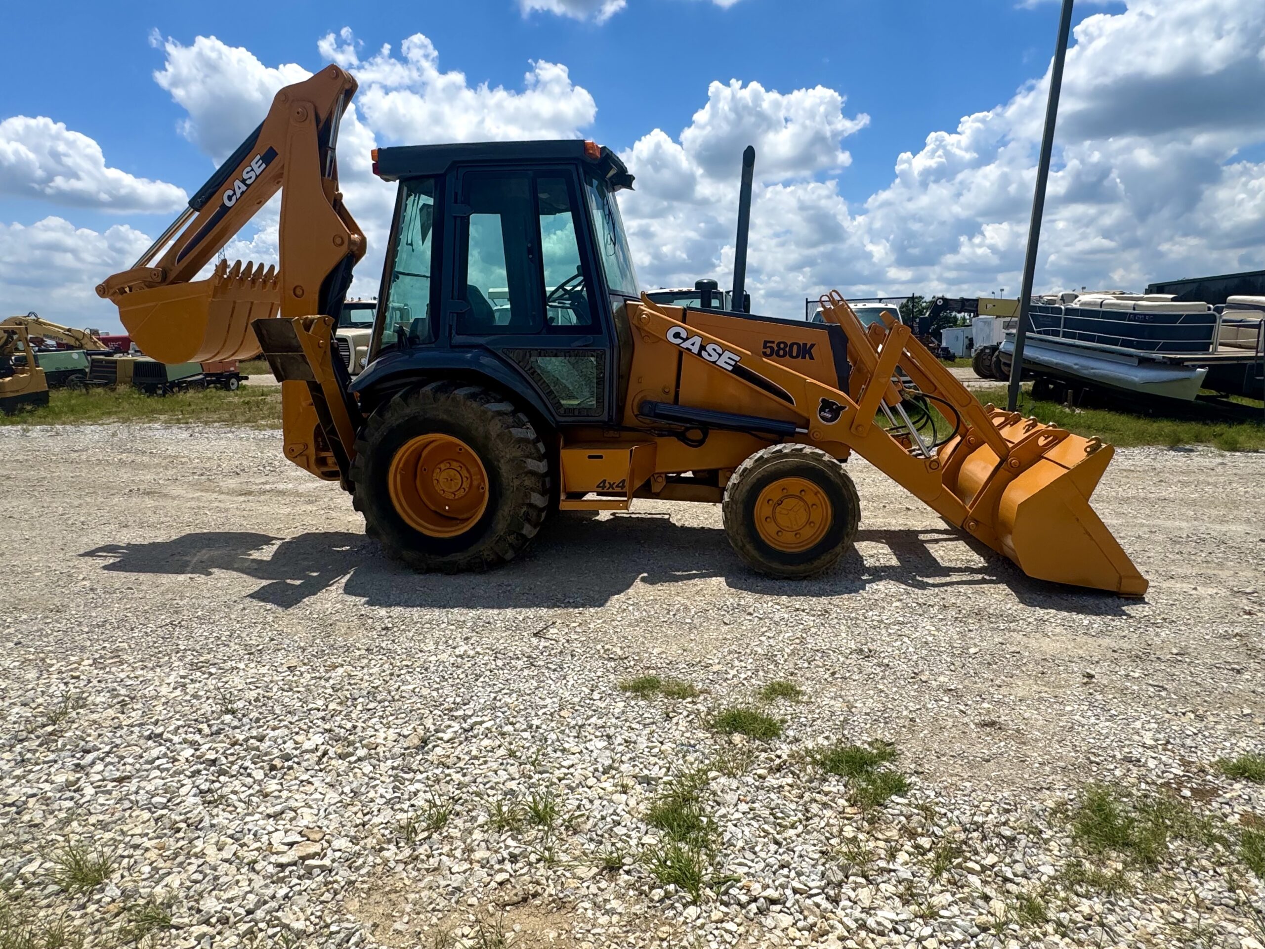 Backhoe Loader Case 580K Interstate Heavy Equipment 817.532.3016