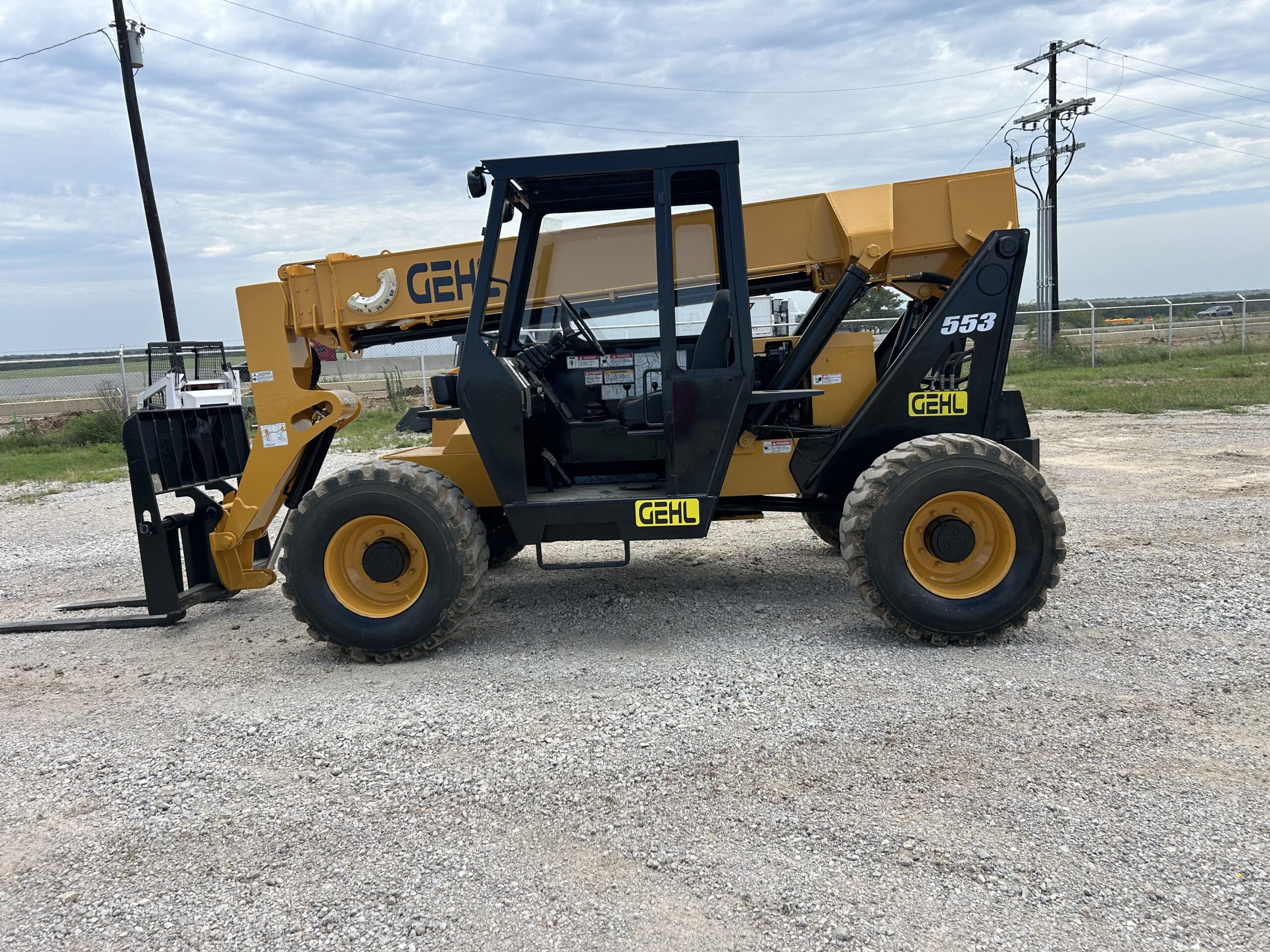 IMG_6431 Telehandler Forklift Gehl 553 Interstate Heavy Equipment 817.532.3016