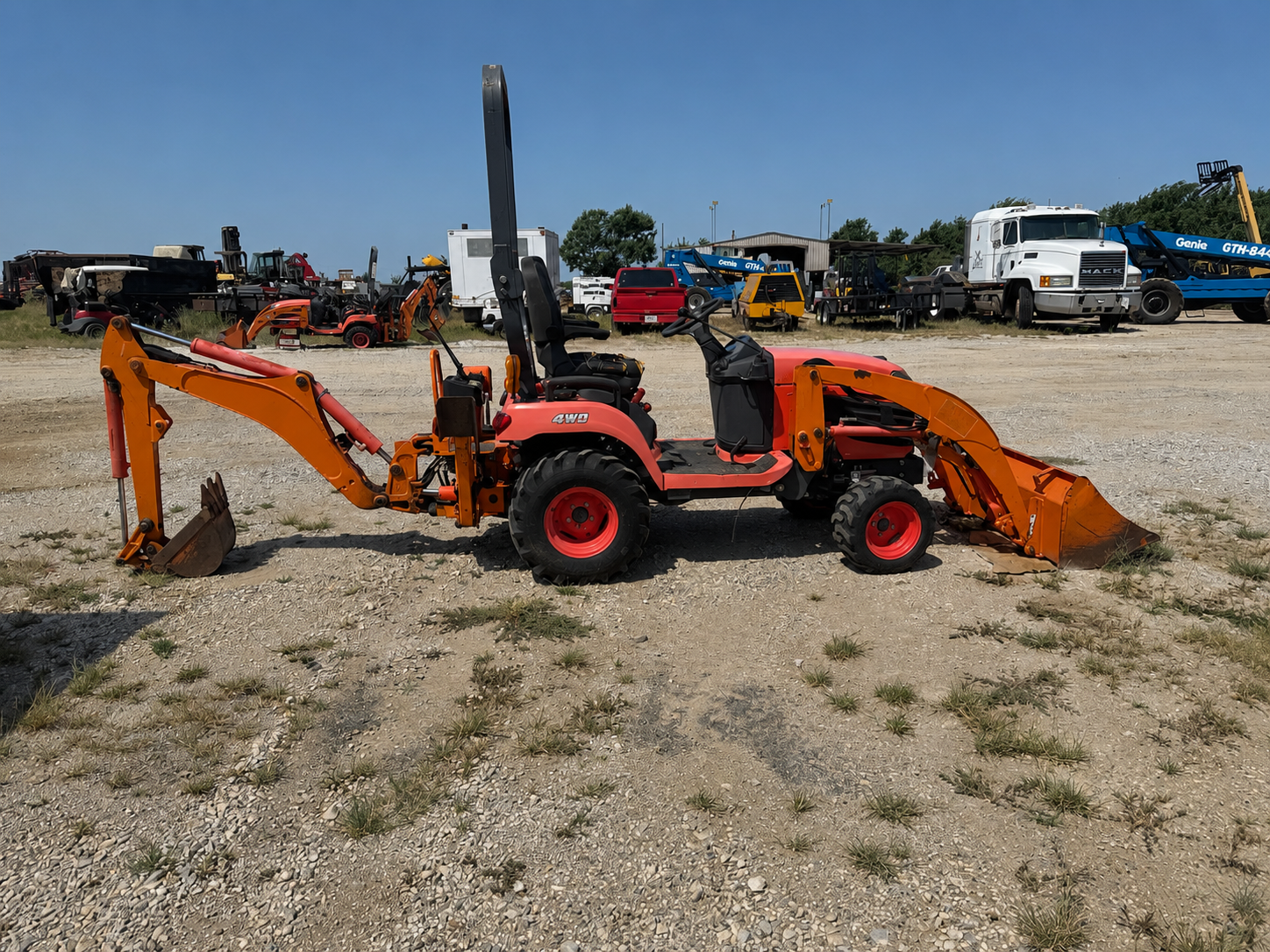 Tractor Loader Backhoe Kubota BX25D Interstate Heavy Equipment 817.532.3016