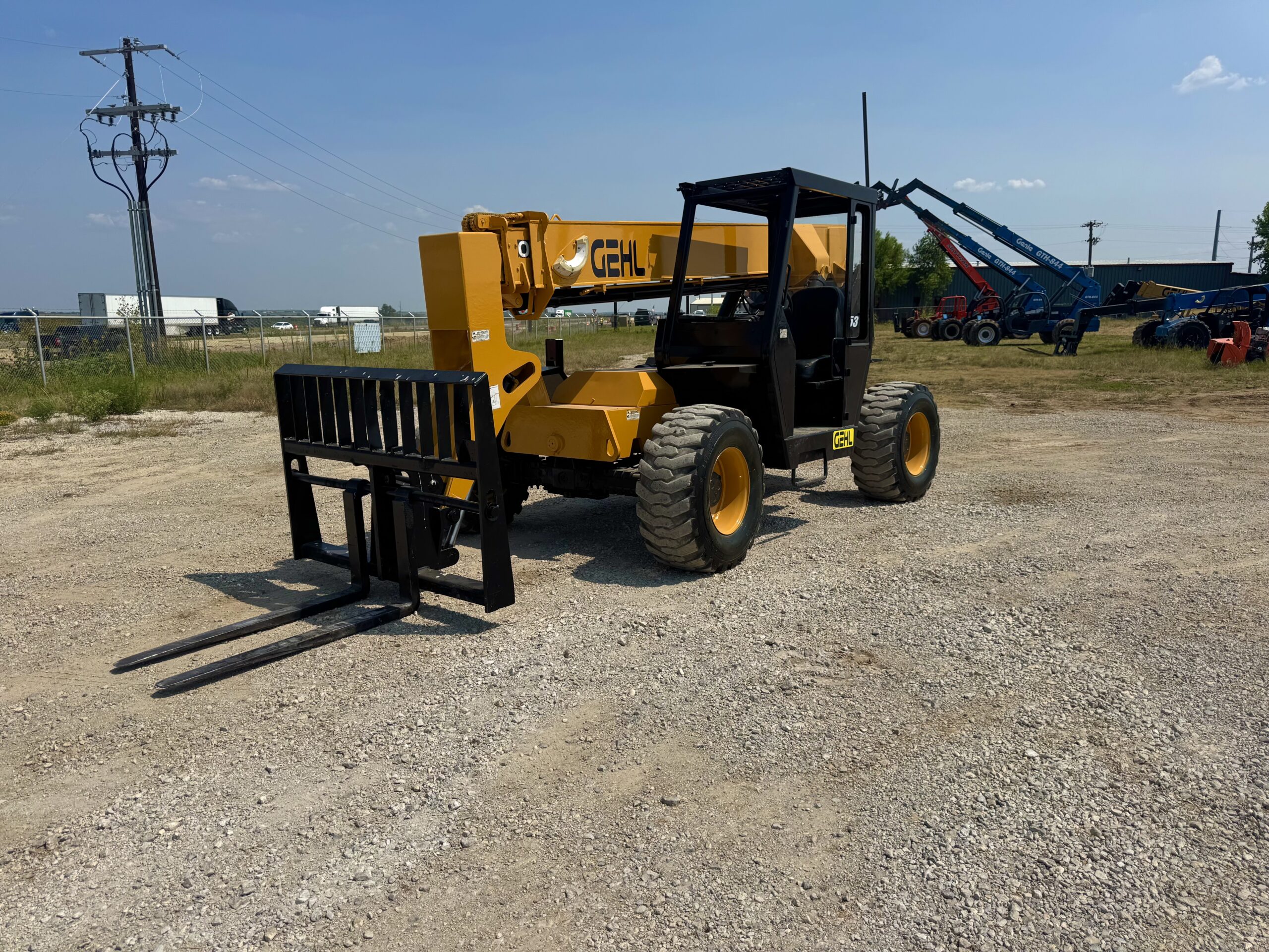 Telehandler Forklift Gehl 553 Interstate Heavy Equipment 817.532.3016