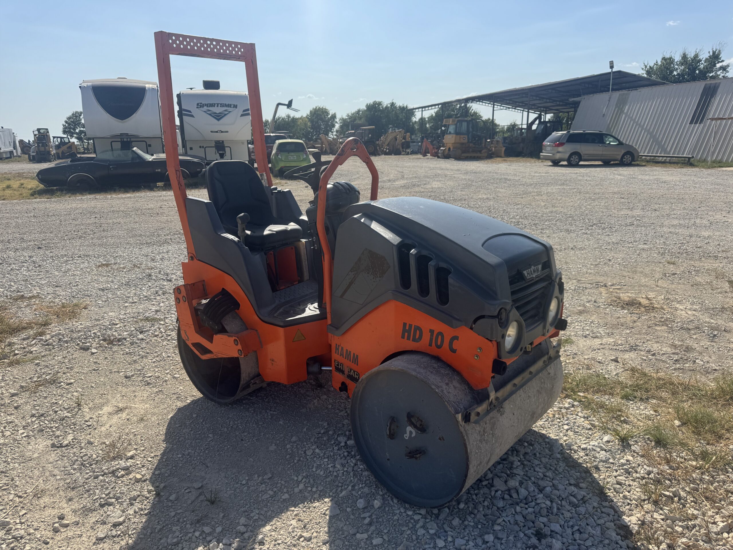 IMG_2739 Double Drum Smooth Roller Hamm HD 10C VV Interstate Heavy Equipment 817.532.3016