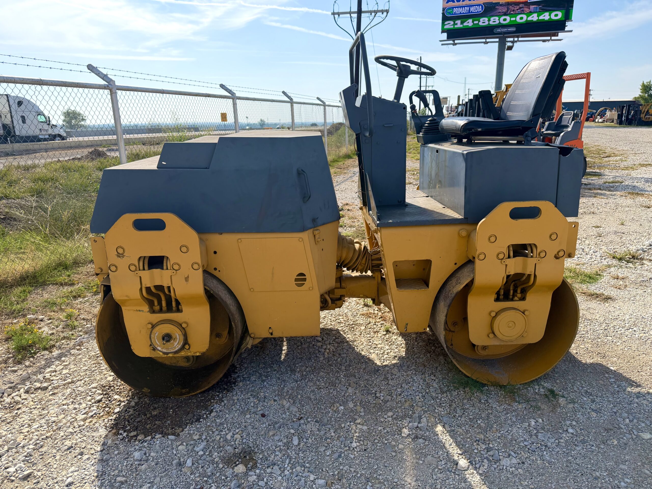 IMG_0560 Tandem Smooth Vibratory Roller Bomag BW120AD3 Interstate Heavy Equipment 817.532.3016