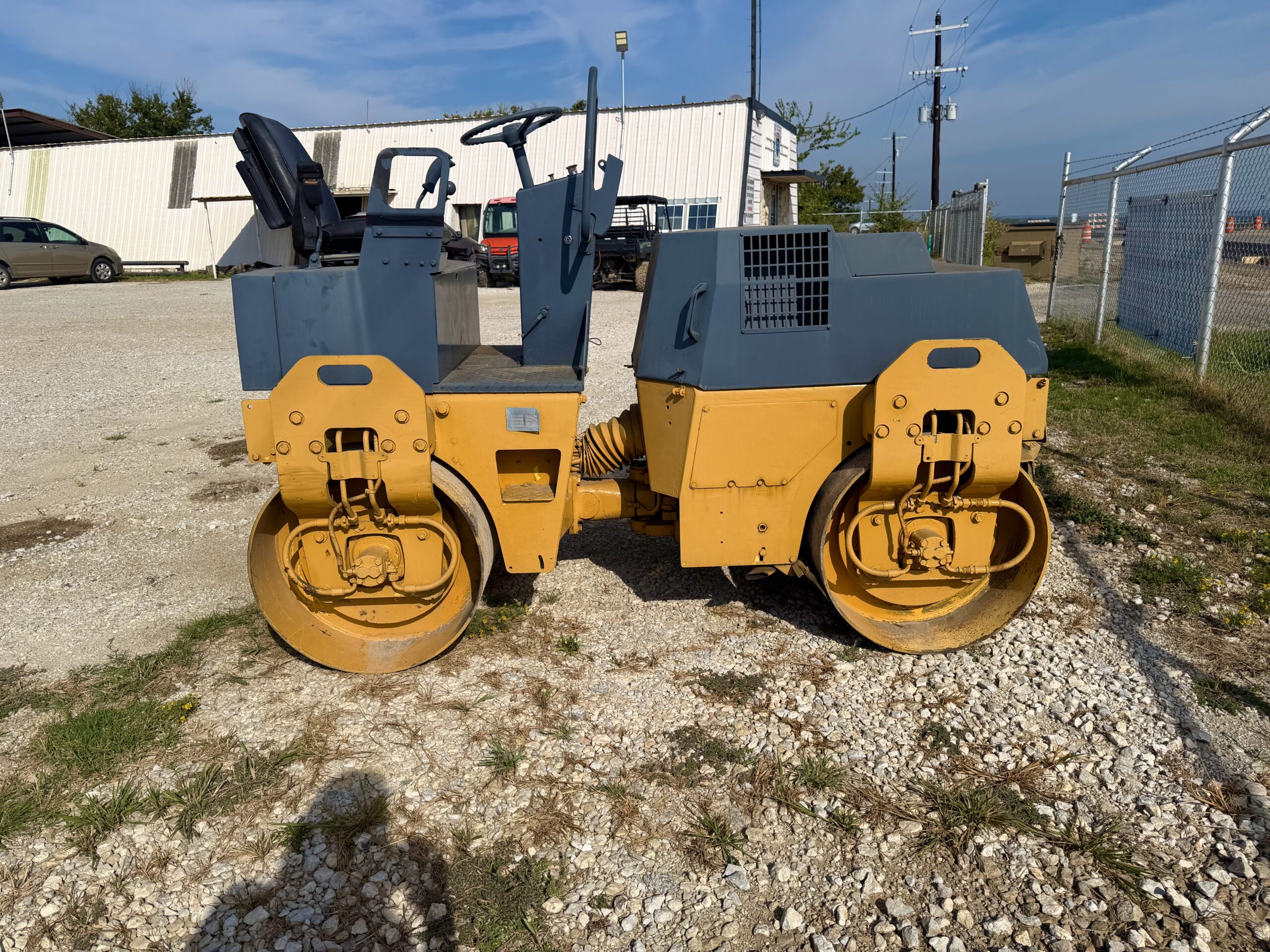 Tandem Smooth Vibratory Roller Bomag BW120AD3 Interstate Heavy Equipment 817.532.3016