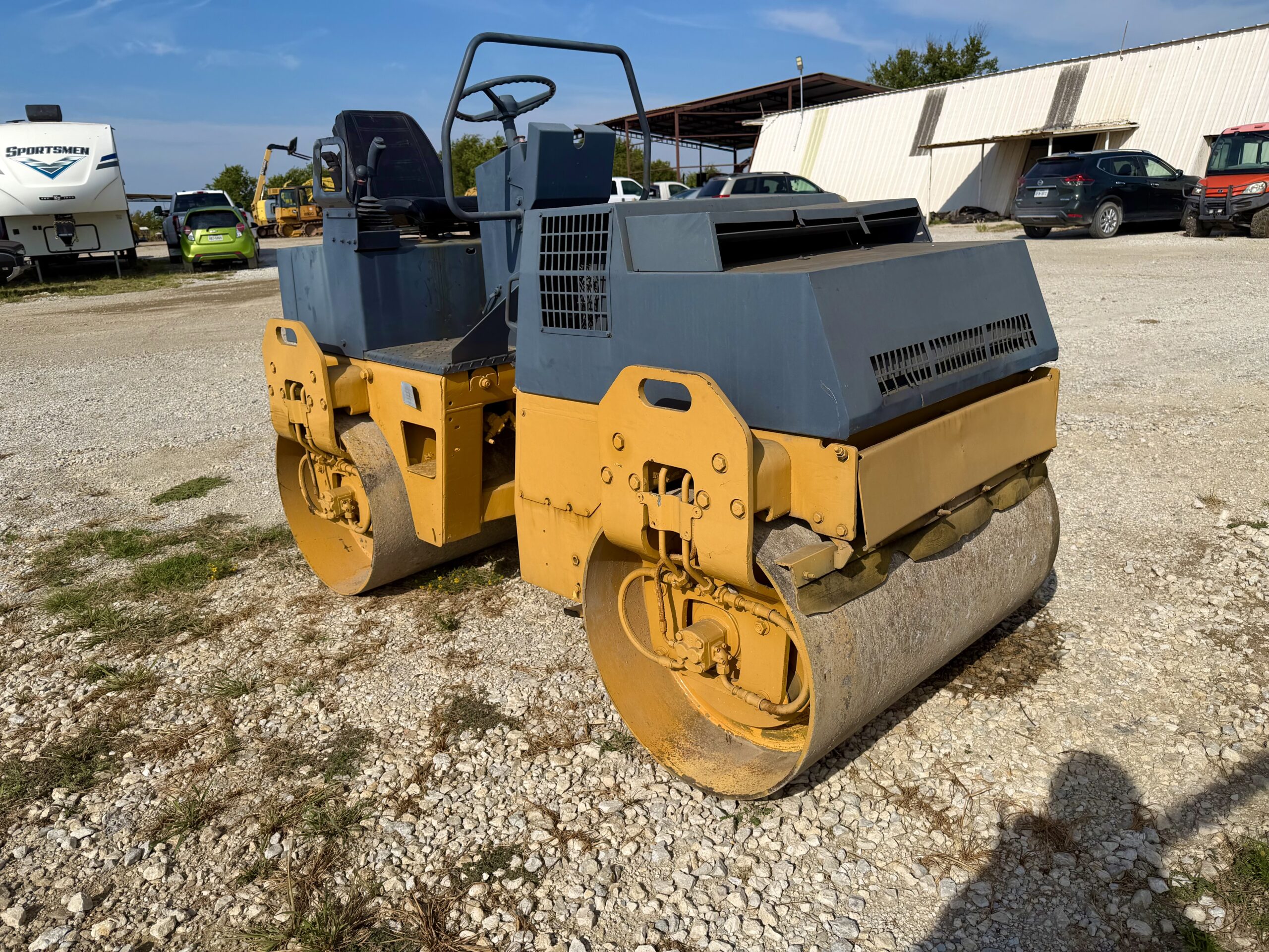 IMG_0571 Tandem Smooth Vibratory Roller Bomag BW120AD3 Interstate Heavy Equipment 817.532.3016