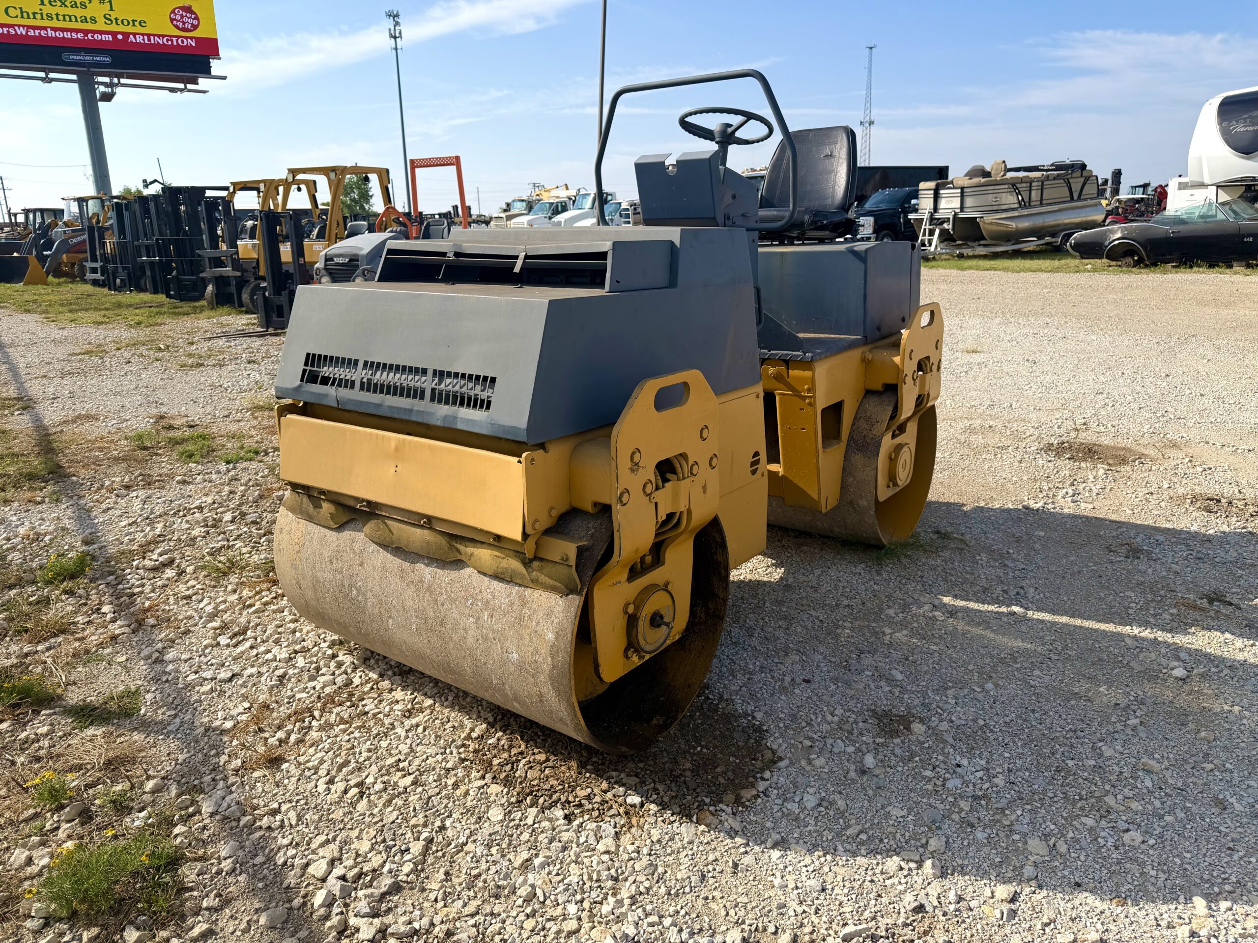 IMG_0573 Tandem Smooth Vibratory Roller Bomag BW120AD3 Interstate Heavy Equipment 817.532.3016