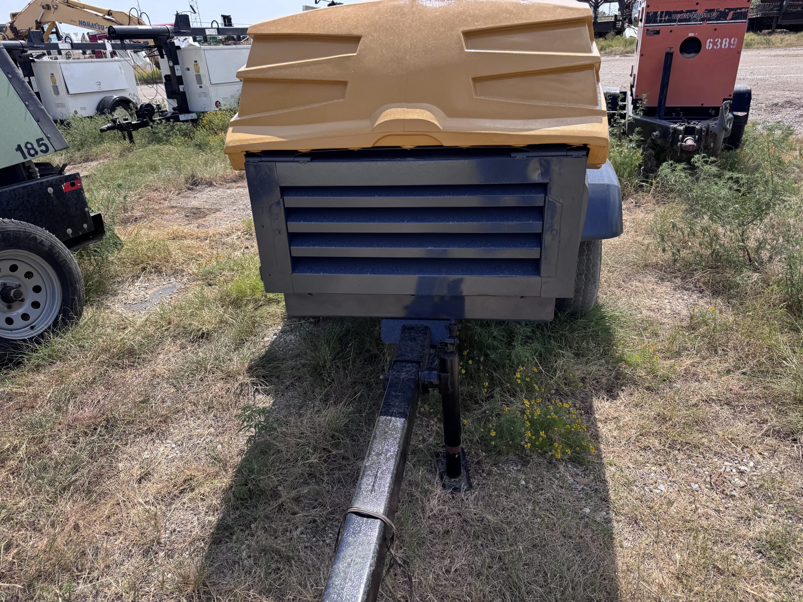 Air Compressor Atlas Copco 185 CFM 100 psi Interstate Heavy Equipment 817.532.3016
